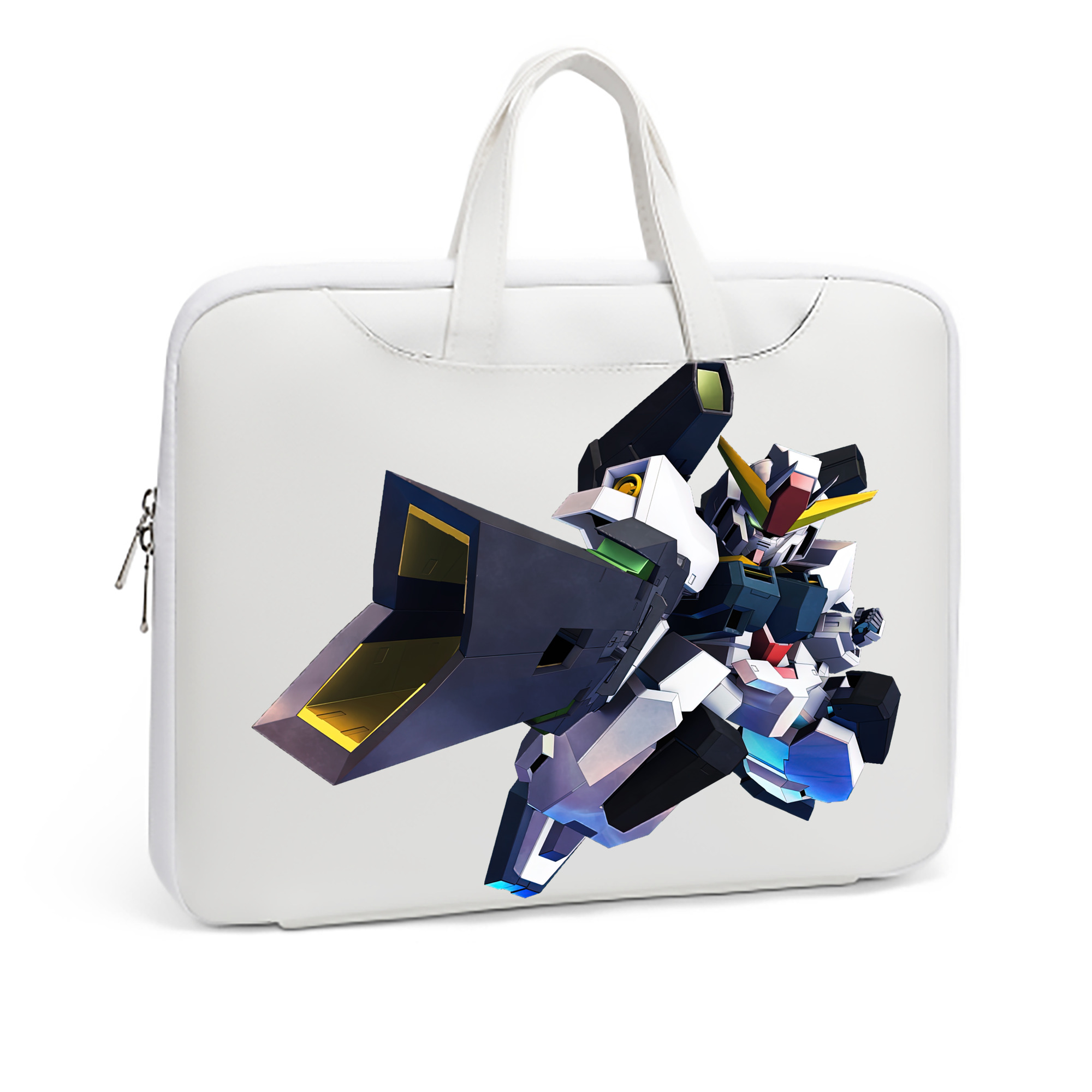 （画像用） 機動戦士ガンダム Mobile Suit Gundam レザーラップトップバッグ　ノートパソコンケース