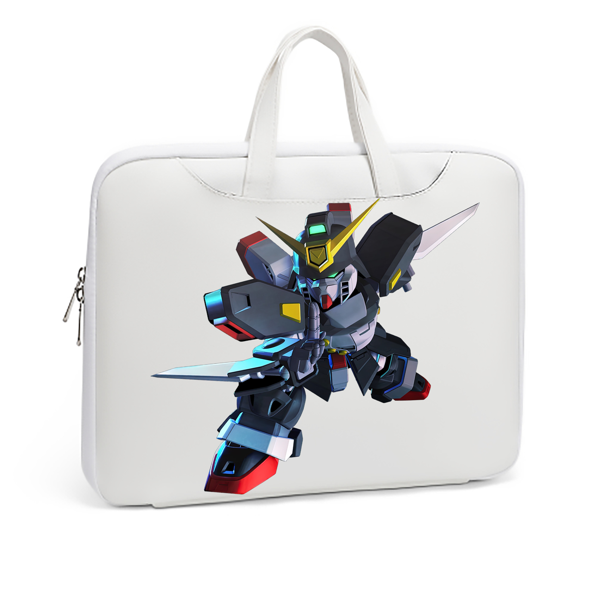 （画像用） 機動戦士ガンダム Mobile Suit Gundam レザーラップトップバッグ　ノートパソコンケース