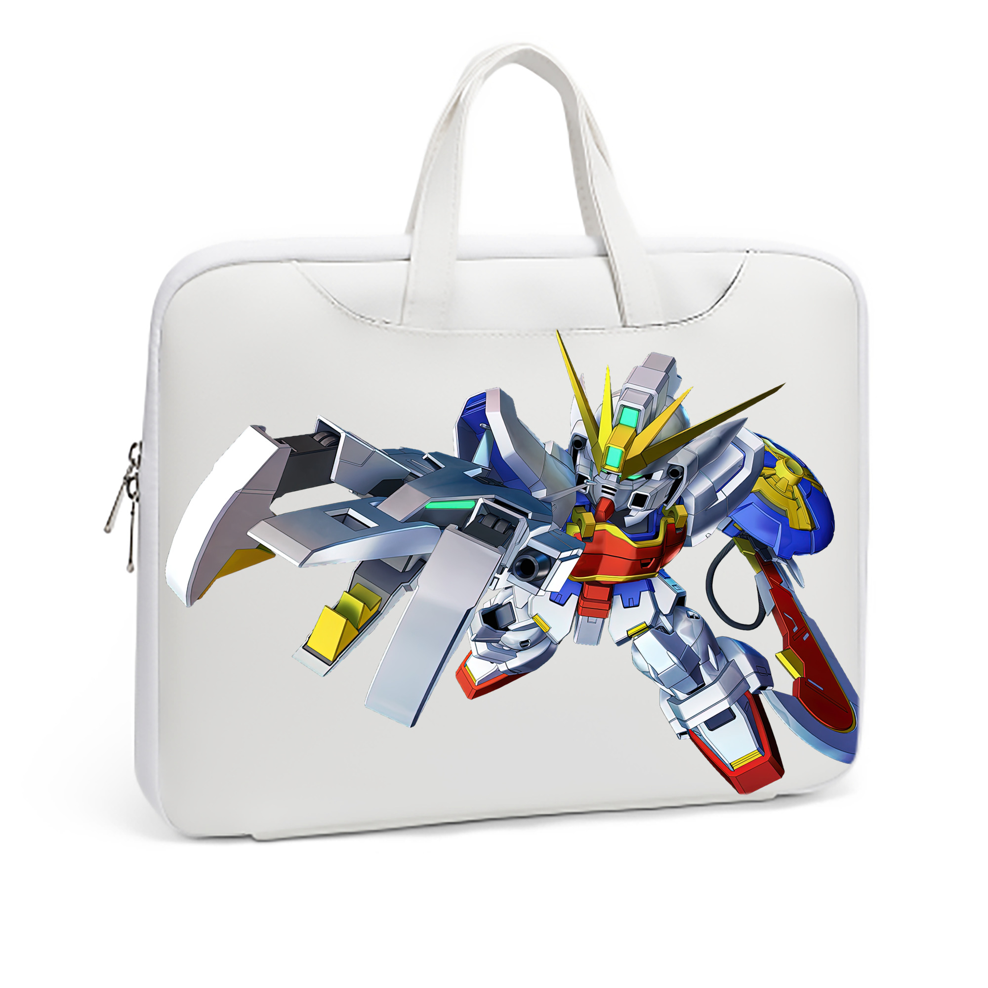 （画像用） 機動戦士ガンダム Mobile Suit Gundam レザーラップトップバッグ　ノートパソコンケース