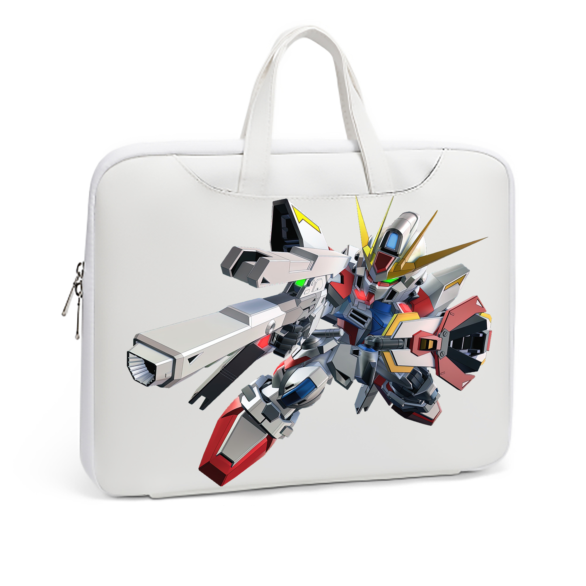 （画像用） 機動戦士ガンダム Mobile Suit Gundam レザーラップトップバッグ　ノートパソコンケース