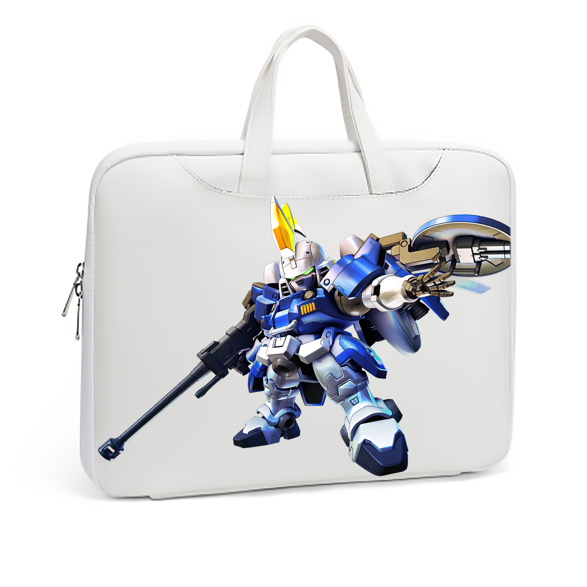 （画像用） 機動戦士ガンダム Mobile Suit Gundam レザーラップトップバッグ　ノートパソコンケース