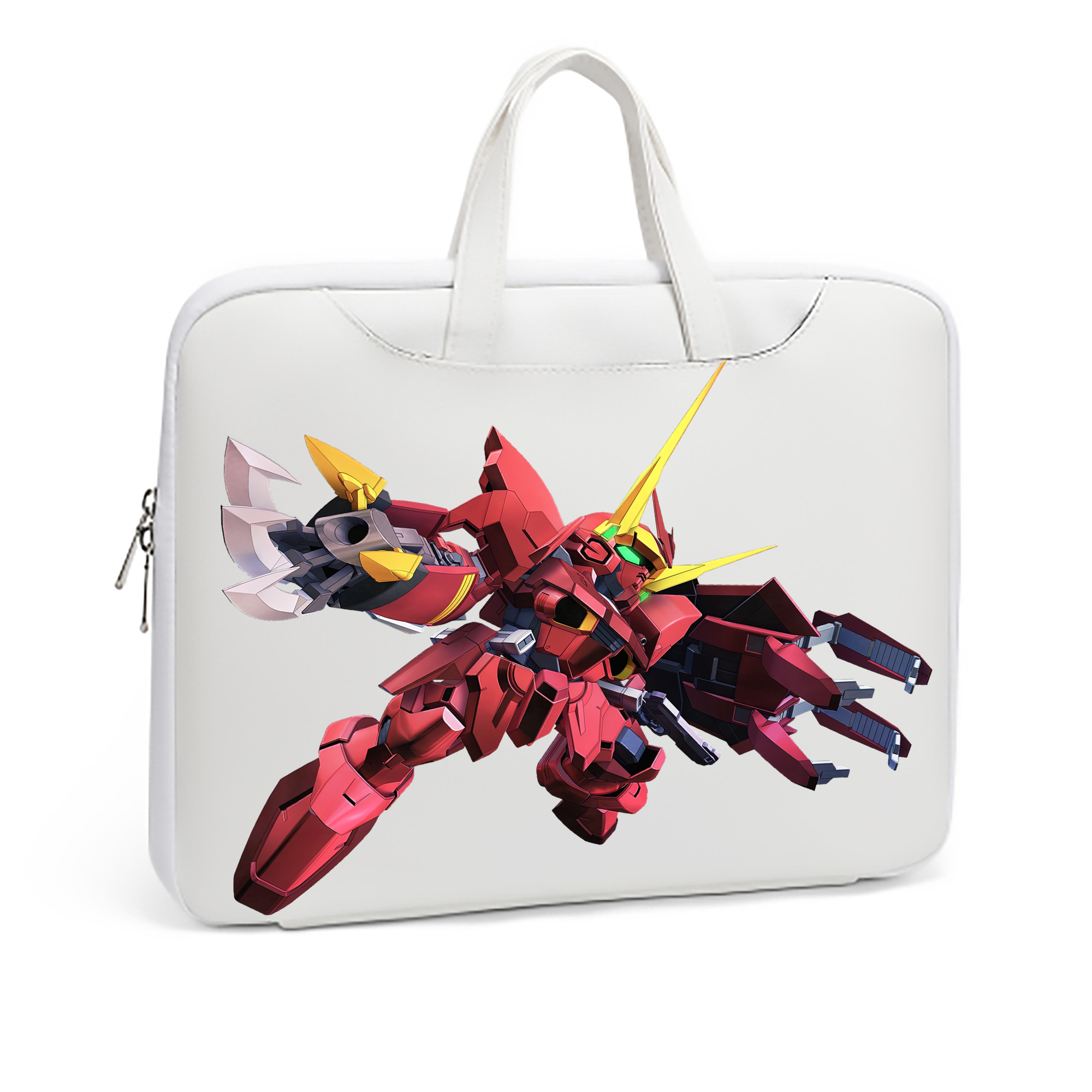 （画像用） 機動戦士ガンダム Mobile Suit Gundam レザーラップトップバッグ　ノートパソコンケース