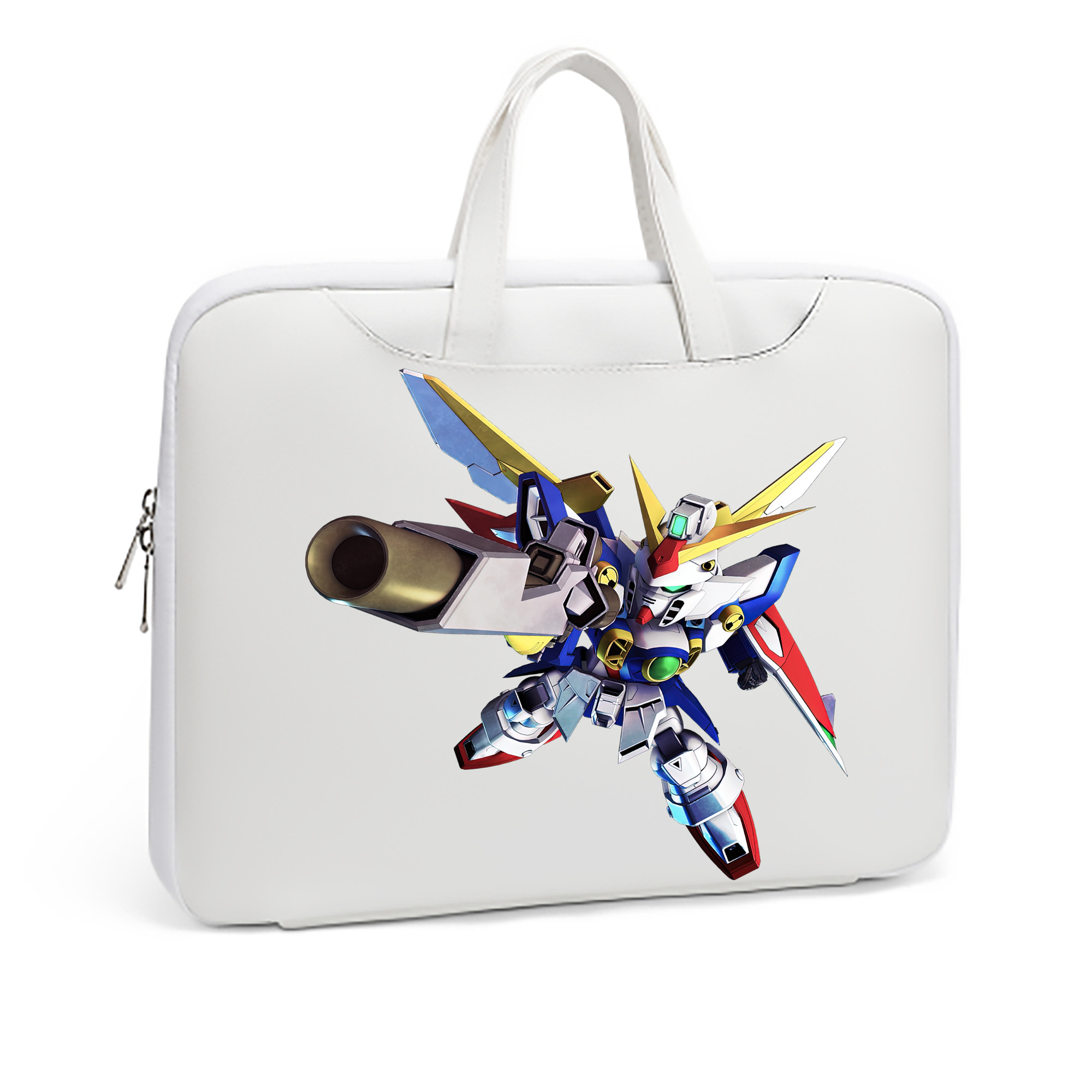 （画像用） 機動戦士ガンダム Mobile Suit Gundam レザーラップトップバッグ　ノートパソコンケース