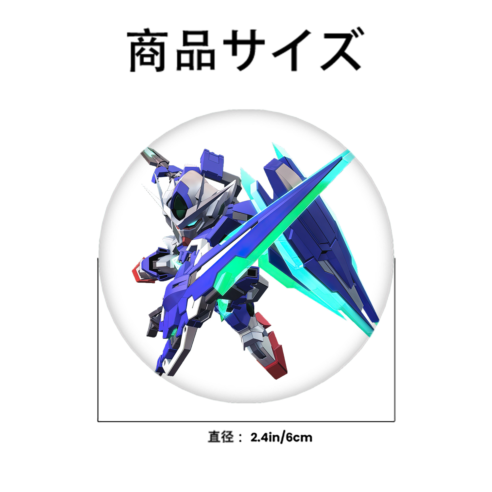 機動戦士ガンダム Mobile Suit Gundam 6cm 缶バッジ 複数セット