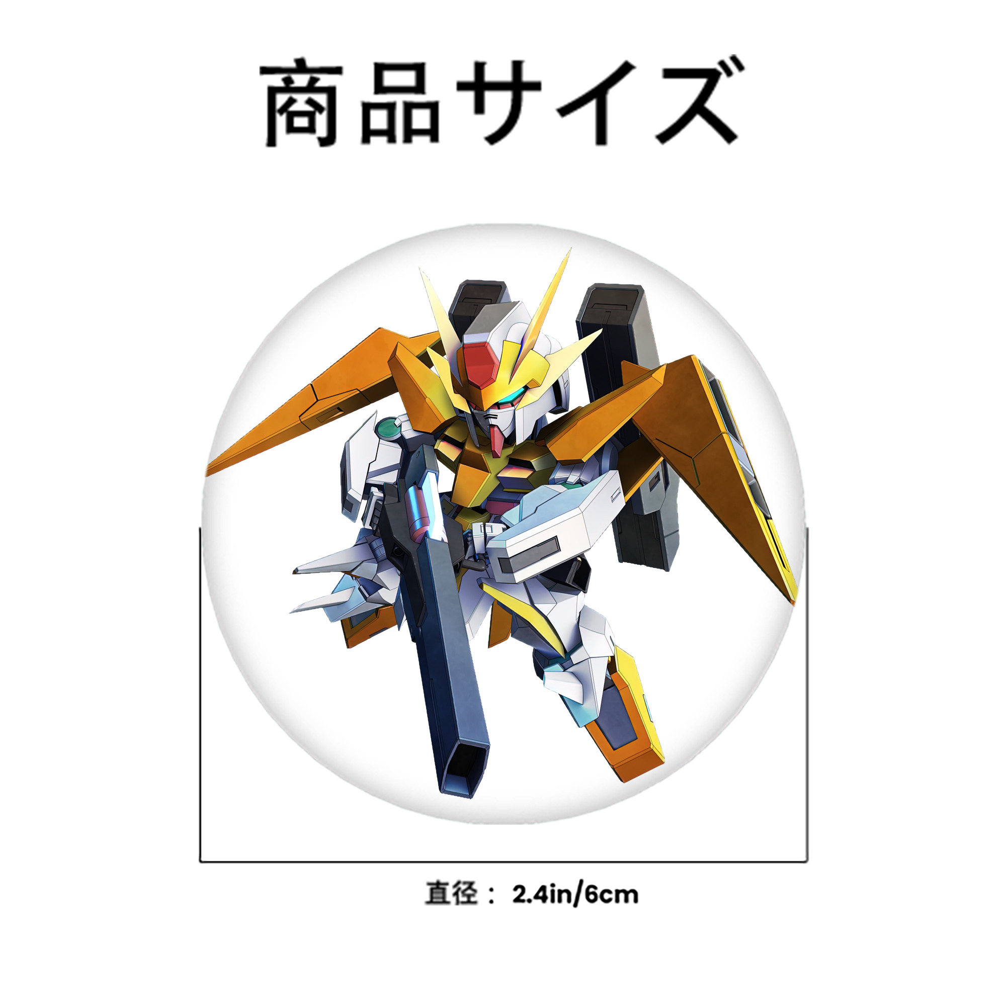 機動戦士ガンダム Mobile Suit Gundam 6cm 缶バッジ 複数セット