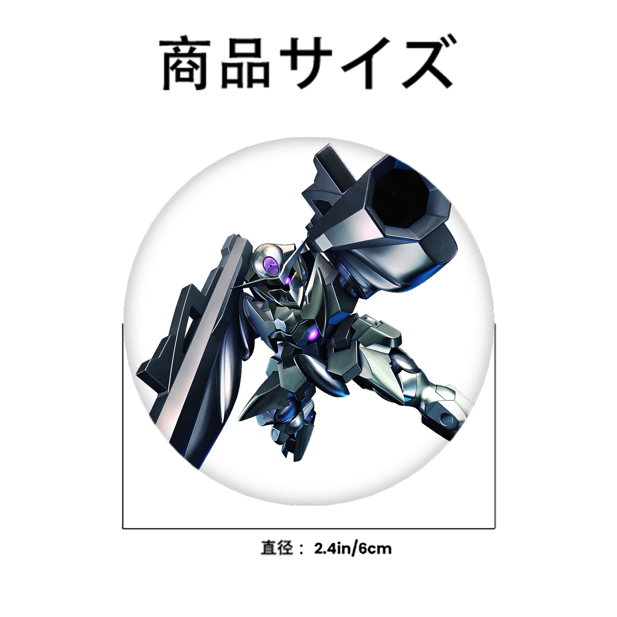 機動戦士ガンダム Mobile Suit Gundam 6cm 缶バッジ 複数セット