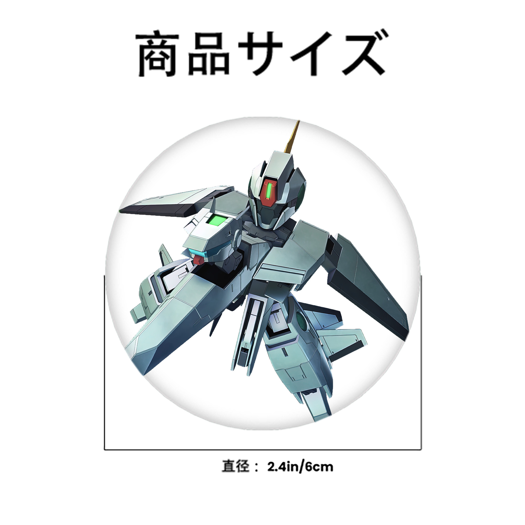 機動戦士ガンダム Mobile Suit Gundam 6cm 缶バッジ 複数セット