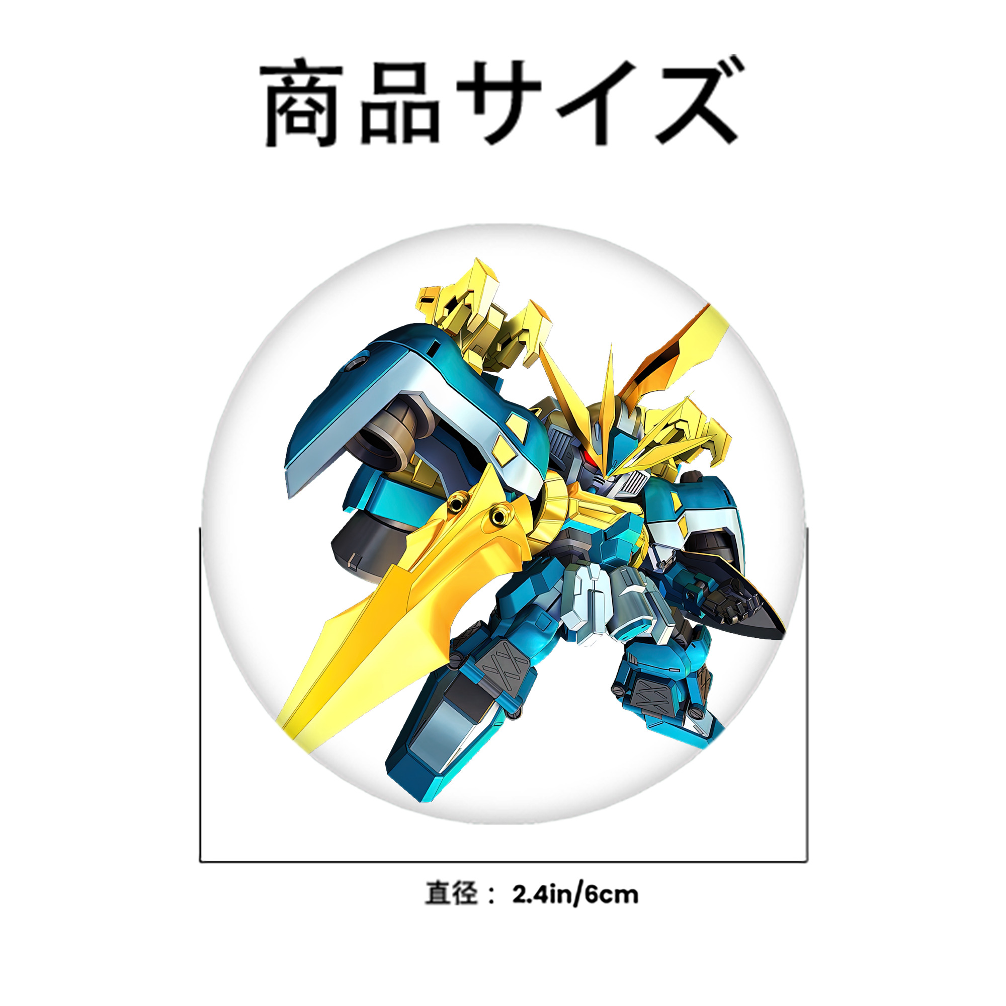 機動戦士ガンダム Mobile Suit Gundam 6cm 缶バッジ 複数セット