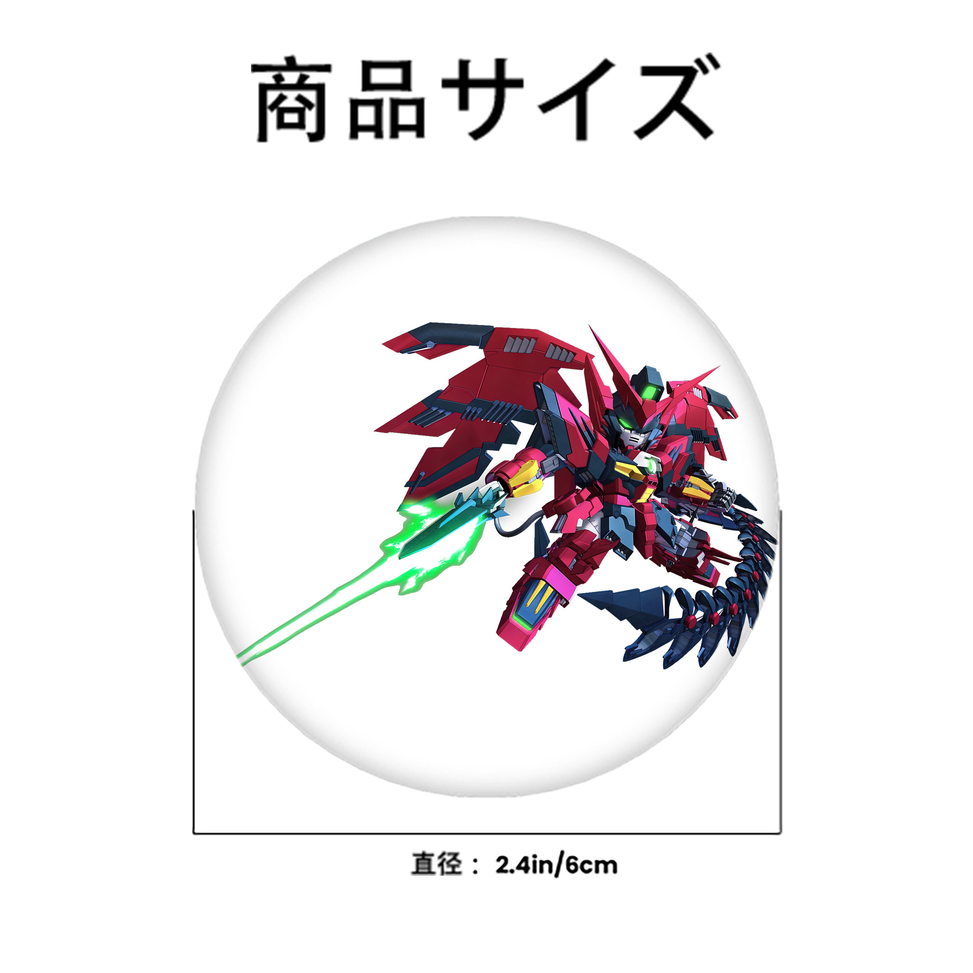 機動戦士ガンダム Mobile Suit Gundam 6cm 缶バッジ 複数セット