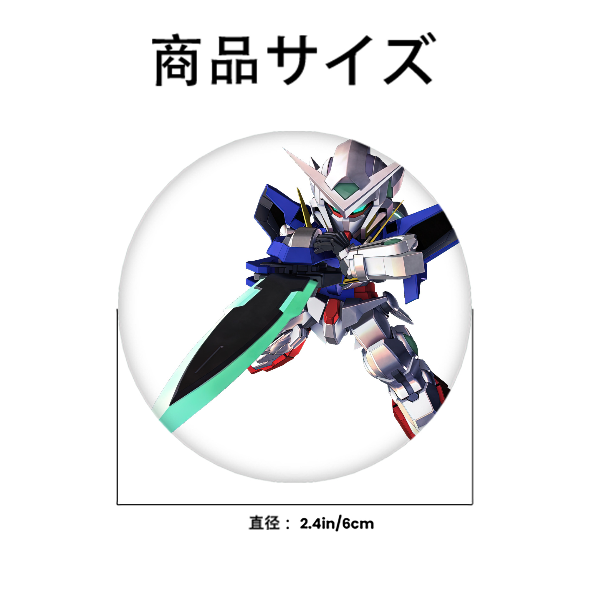 機動戦士ガンダム Mobile Suit Gundam 6cm 缶バッジ 複数セット