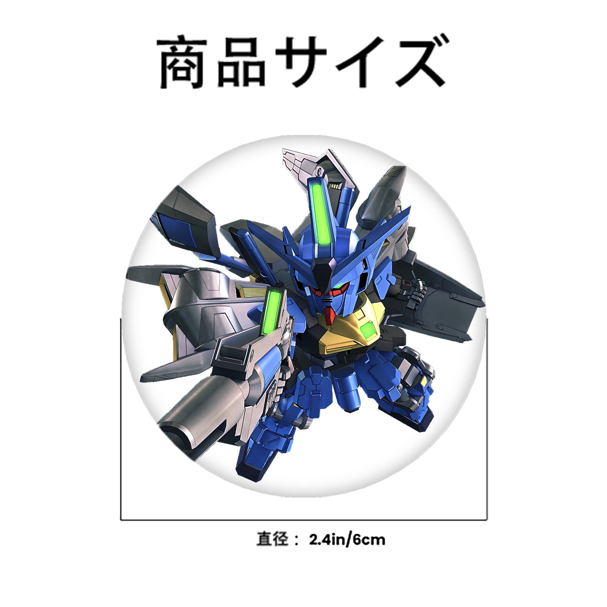機動戦士ガンダム Mobile Suit Gundam 6cm 缶バッジ 複数セット