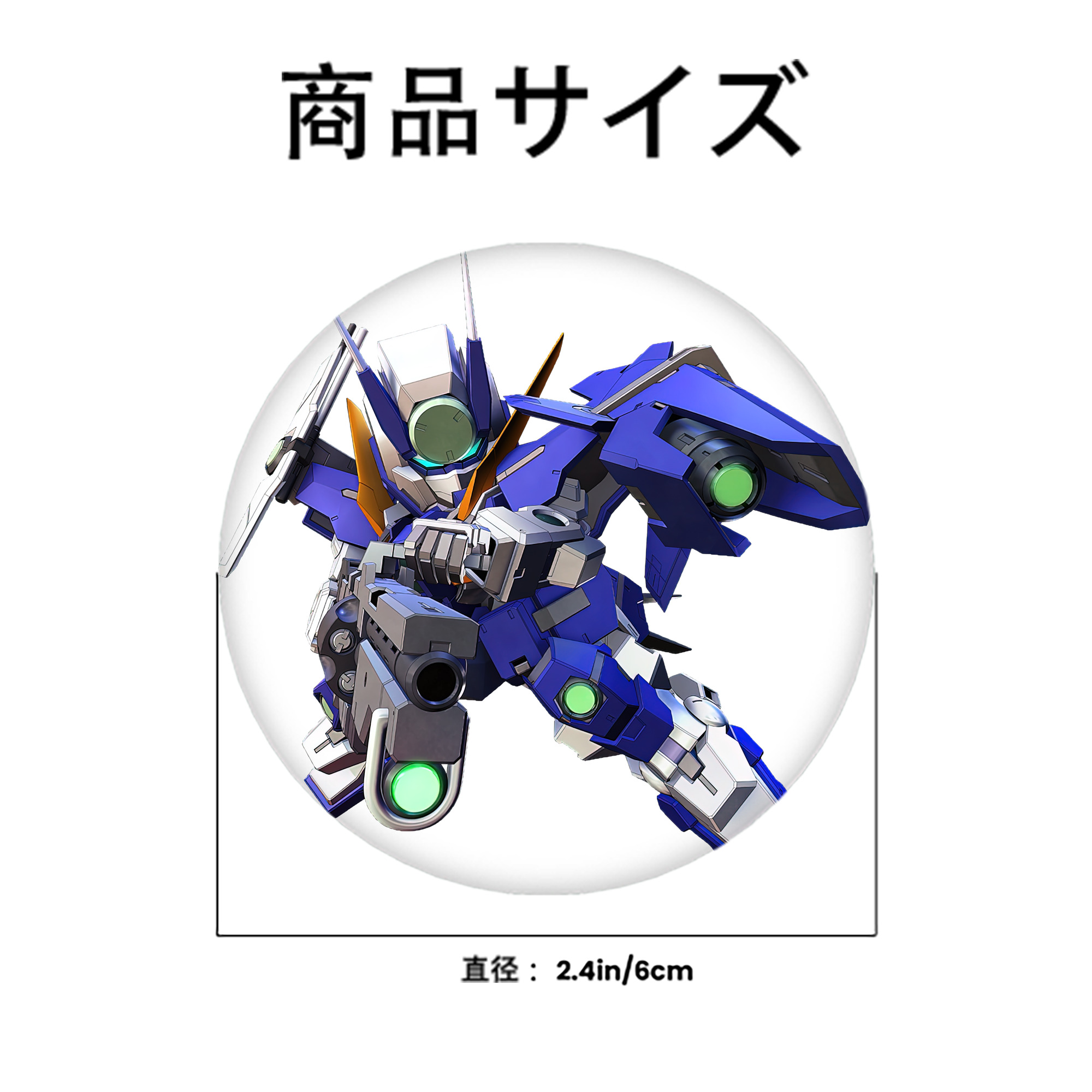 機動戦士ガンダム Mobile Suit Gundam 6cm 缶バッジ 複数セット