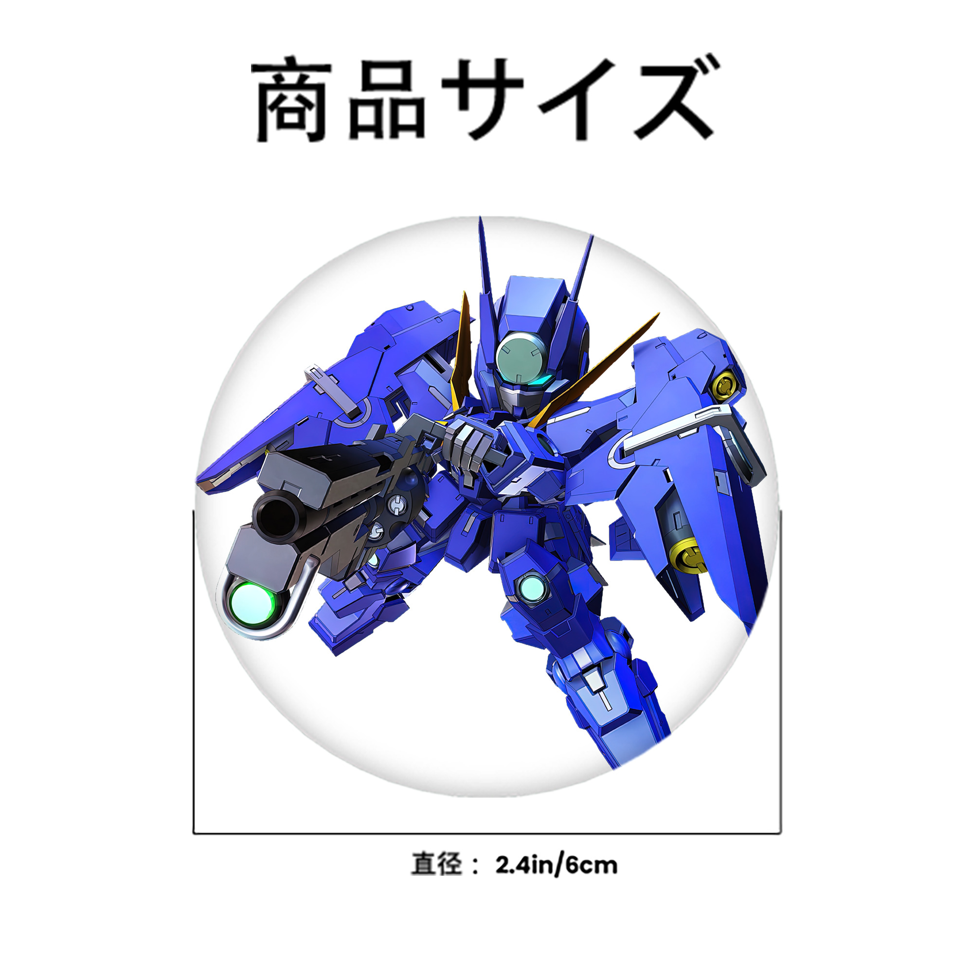機動戦士ガンダム Mobile Suit Gundam 6cm 缶バッジ 複数セット