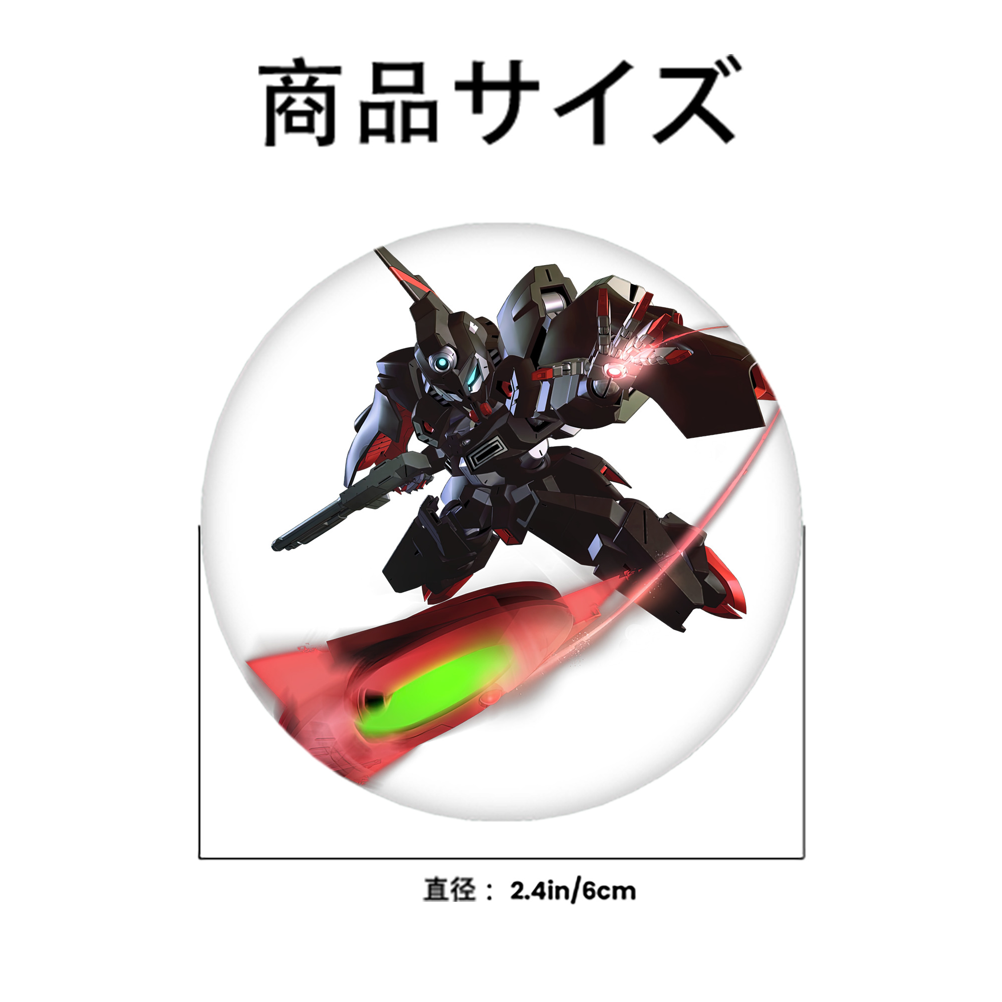 機動戦士ガンダム Mobile Suit Gundam 6cm 缶バッジ 複数セット